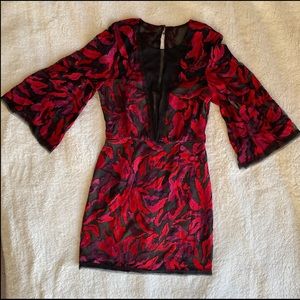 BCBG MAXAZRIA Flower Dress